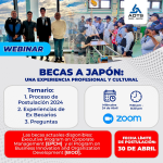 [WEBINAR] BECAS A JAPÓN: UNA EXPERIENCIA PROFESIONAL Y CULTURAL